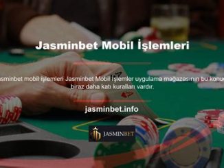 Jasminbet Mobil Giriş