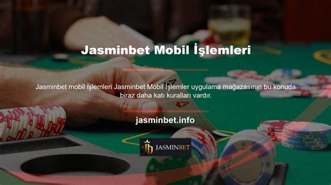 Jasminbet Mobil Giriş